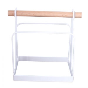 Servilletero White Steel