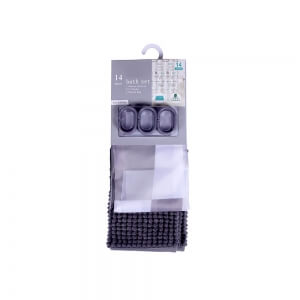 Set Cortina Baño Squares