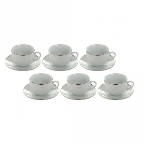 Juego 6 Tazas Café Silver