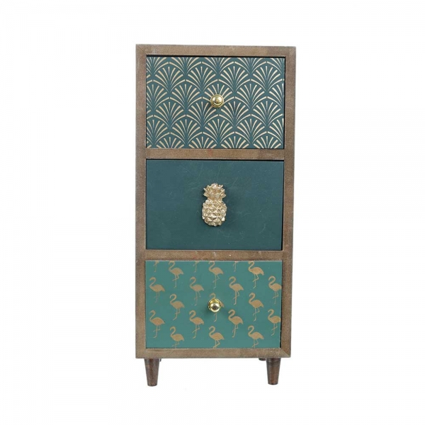 Mini Cajonera Joyero Green Vegi