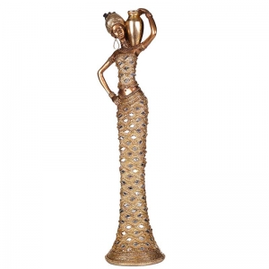 Figura Deco Mujer Africana