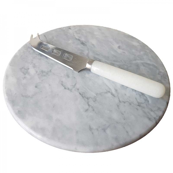 Tabla Queso con Cuchillo Marble