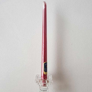 Vela Navideña Roja