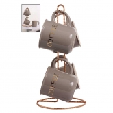 Set 4 Tazas Coffe Diva