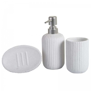 Juego Baño White Folds