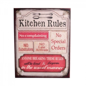 Cuadro Kitchen Rules