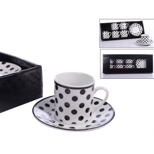 Set Tazas Lunares Black
