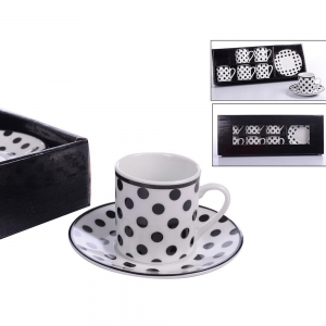 Set Tazas Lunares Black