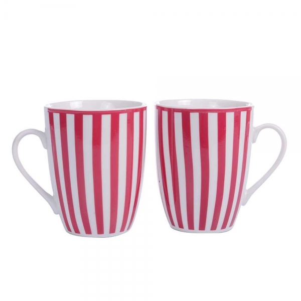 Mugs Lineas Red