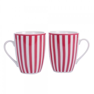 Mugs Lineas Red