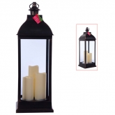 Farol con Vela Led