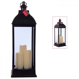Farol con Vela Led