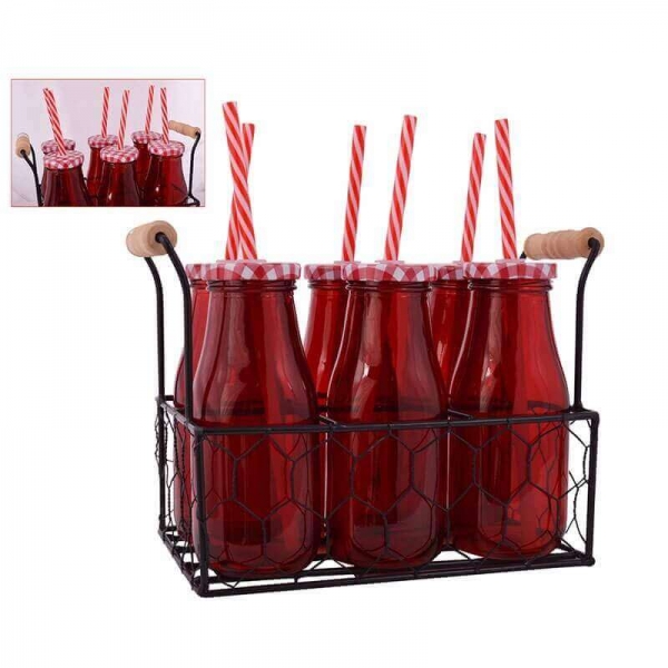 Set Vasos Cuadrille