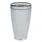 Vaso Largo Plata