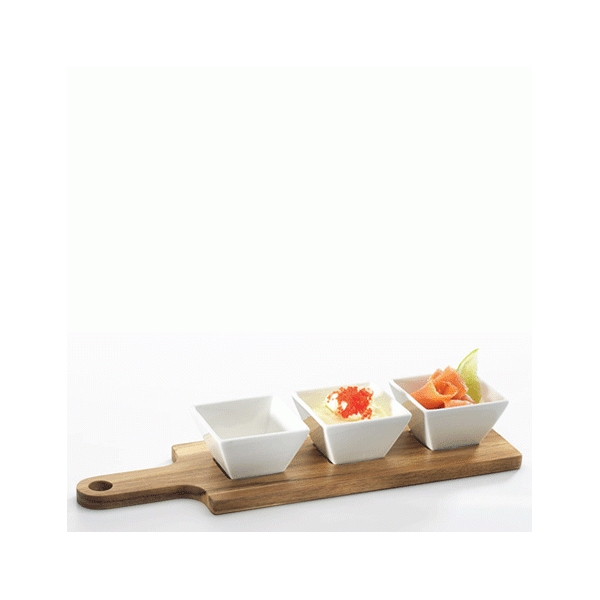 Tabla Con Pocillos Cuadrados