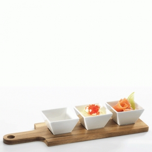 Tabla Con Pocillos Cuadrados