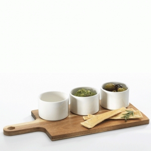 Tabla Grande Con Pocillos