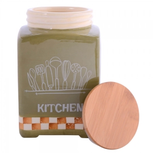 Canister Kitchen Verde
