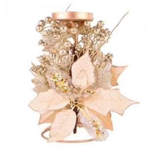 Candelabro Dorado