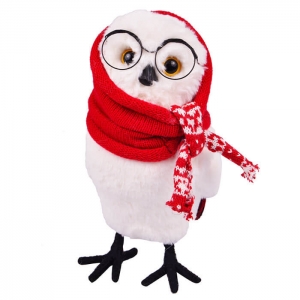 Figura Buho Navidad