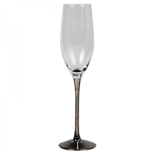 Copas Champaña Pie Silver