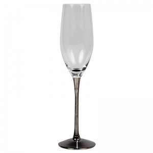 Copas Champaña Pie Silver