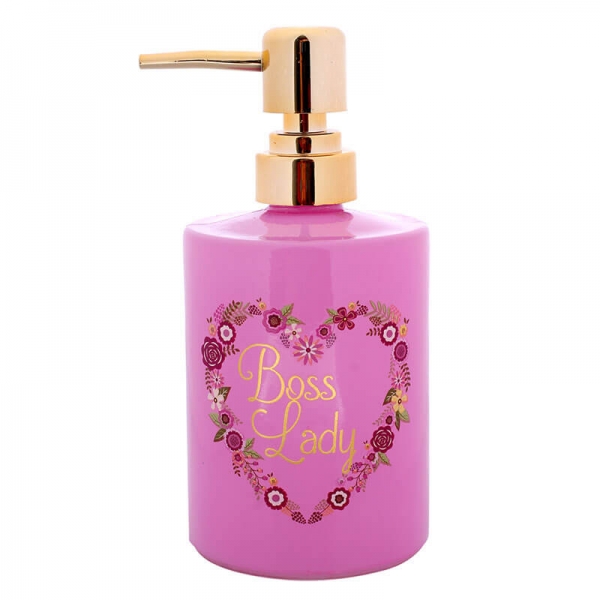 Dispensador Love Rosa
