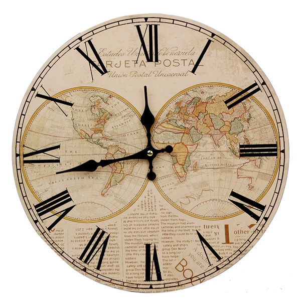 Reloj Postal Card