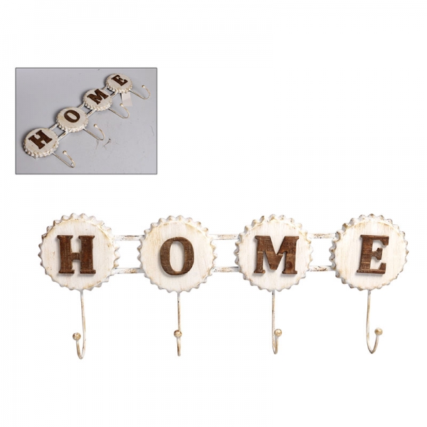 Placa Perchero Home