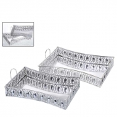 Set Bandejas Rectangulares Silver