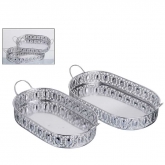 Set Bandejas Ovaladas Silver