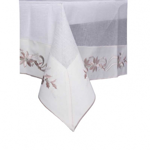 Mantel Flores con Servilletas