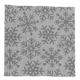 Funda Cojín Copo Nieve