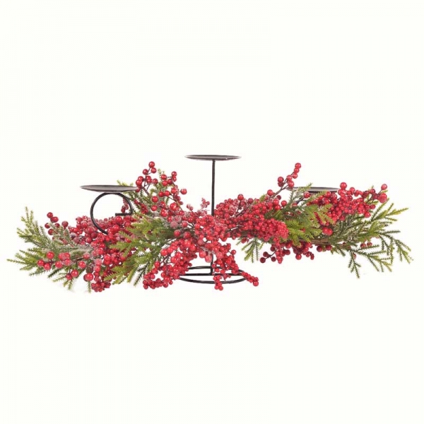 Candelabro 3 Velas Red Point