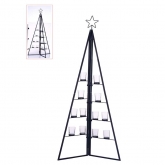 Arbol Navidad con Portavelas Plegable