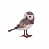 Figura Buho Christmas Wood