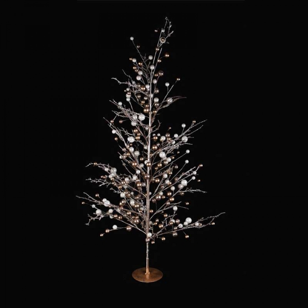 Arbol Deco White Pearls