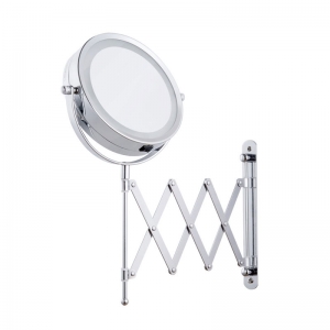 Espejo mural con luz extensible 7x