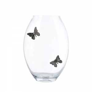 Florero Butterfly Silver