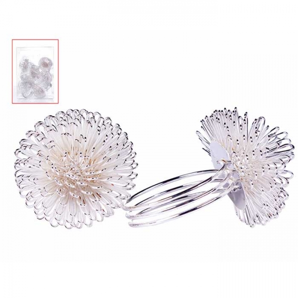 Set Porta Servilletas Flowers