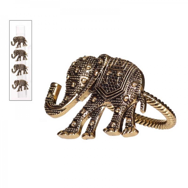 Set Anillos Servilleta Elefante