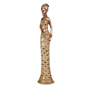 Figura Deco Mujer Africana