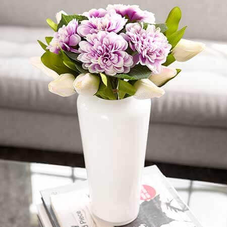 Maceteros, flores y plantas